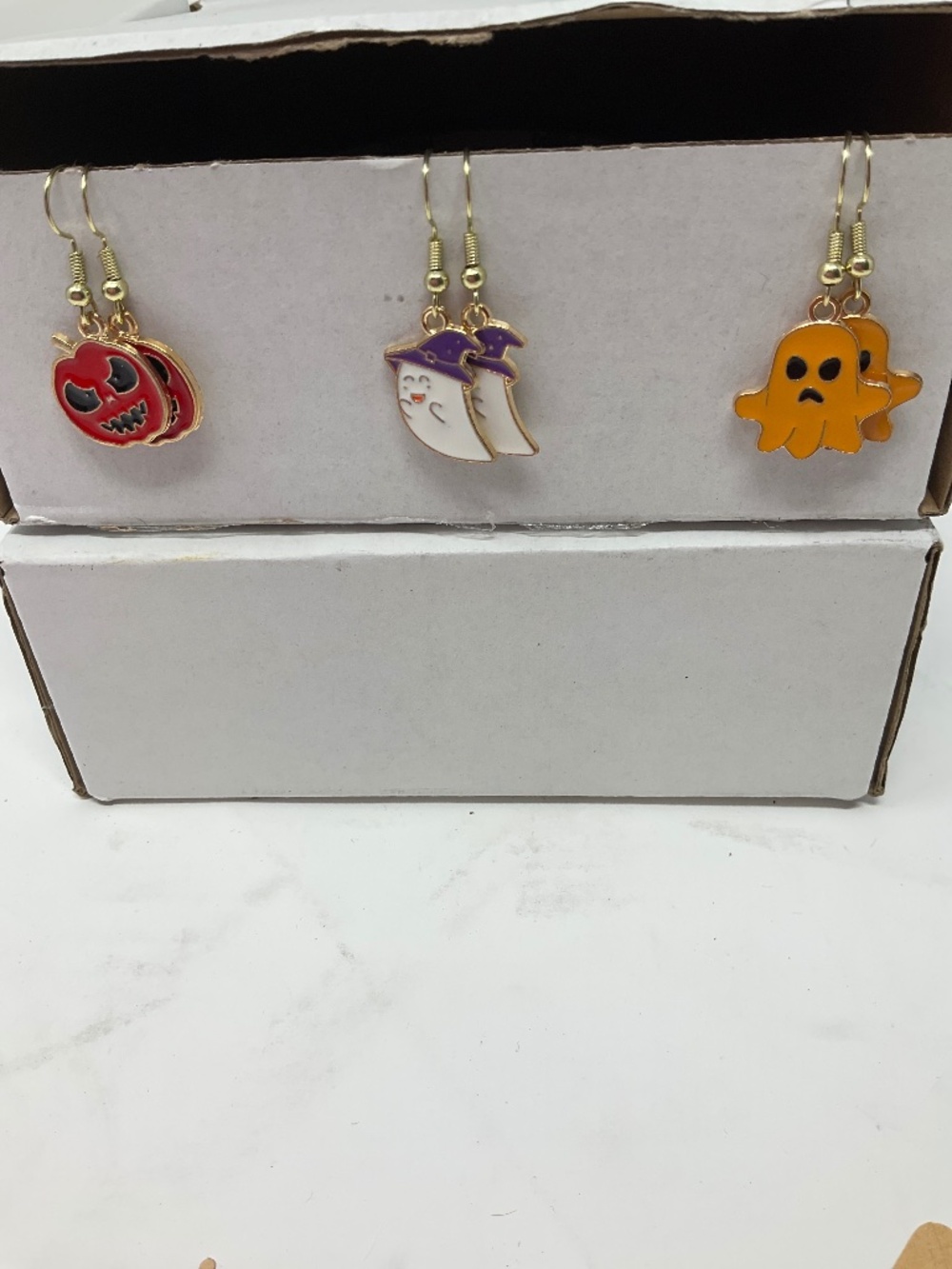 Halloween earrings 3 pairs J17
